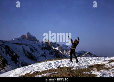 ROCKY IV (1985), Sylvester Stallone RK4 009 Banque D'Images