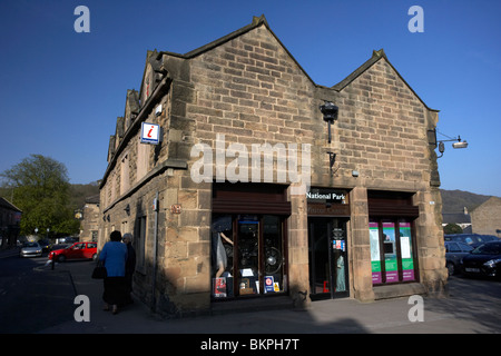 Centre des visiteurs du parc national de la ville de Bakewell High Peak District Derbyshire, Angleterre, Royaume-Uni Banque D'Images