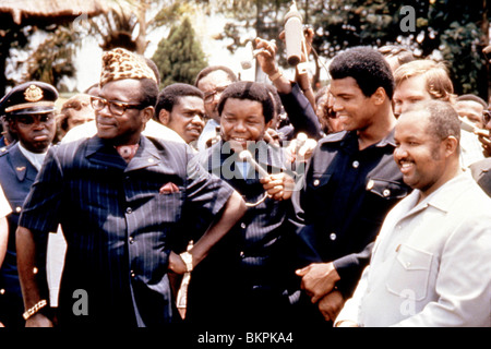 Quand nous étions rois (1997) Mobutu Sese Seko (Président du Zaïre), Muhammad ALI WWWK 023 Banque D'Images