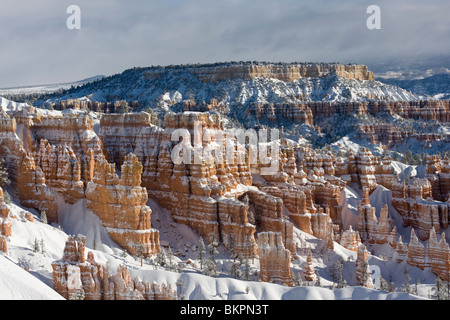 Sunset Point voir à Bryce Canyon National Park, Utah. Banque D'Images