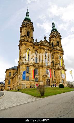 Kloster Vierzehnheiligen près de Staffelstein, Haute-Franconie, Bavière, Allemagne. Banque D'Images