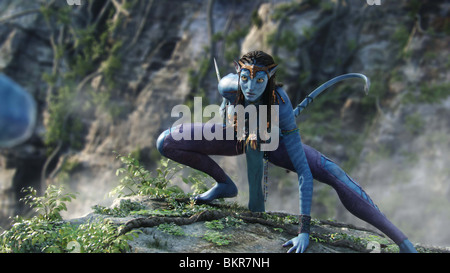 AVATAR (2009) Zoe Saldana JAMES CAMERON (DIR) 009 Banque D'Images