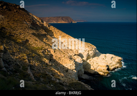 Falaises de grès. Banque D'Images