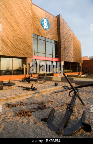 Musée maritime de l'Atlantique sur le secteur riverain de Halifax Banque D'Images