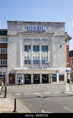 Maison du cinéma Odeon / filmhouse / cinéma en Richmond upon Thames, Surrey. UK. Banque D'Images