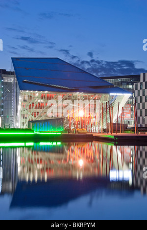 Le Grand Canal Theatre de Dublin. Banque D'Images