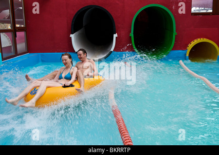 La Slovaquie, de l'eau parc thermal Tatralandia Banque D'Images