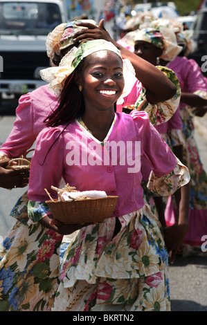 Curaçao, la seu harvest festival parade Banque D'Images
