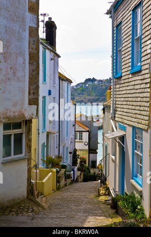 Cottages de pêcheurs et de maisons de vacances à St Ives Cornwall Banque D'Images