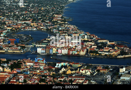 Curaçao, Annabaai Emmabridge Sint, ouverture pour les navires Banque D'Images