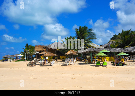 Scène de plage Tibau do Sul Banque D'Images