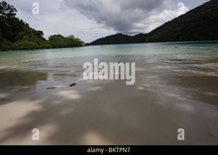 Mai Nam Beach de Ko Surin National Marine Park, Thaïlande Banque D'Images