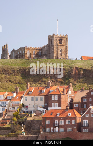 Whitby, dans le Yorkshire du Nord Banque D'Images