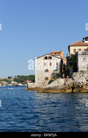 Ville d'Istrie en Croatie Rovinj Banque D'Images