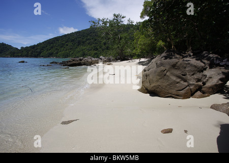 Mai Nam Beach de Ko Surin, marine national park, Thaïlande Banque D'Images