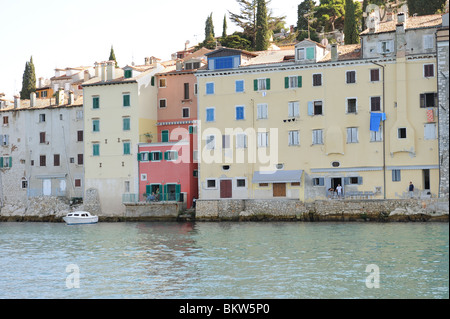 Ville d'Istrie en Croatie Rovinj Banque D'Images