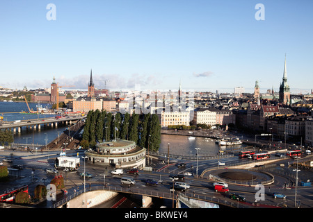 Vue sur Stockholm Banque D'Images