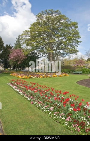 Friary Gardens, Richmond, North Yorkshire Banque D'Images