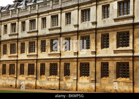 La vieille cour, Clare College, Cambridge, Angleterre, Royaume-Uni. Banque D'Images