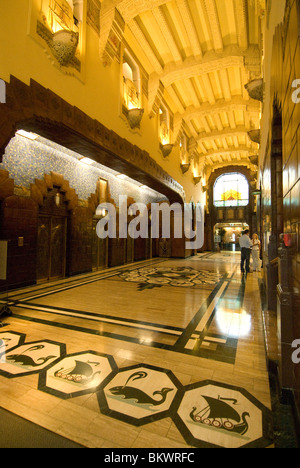 De l'intérieur Marine Building Vancouver Banque D'Images