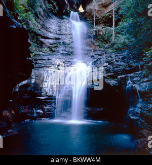 L'impératrice Falls, parc national de Blue Mountains, New South Wales, Australie Banque D'Images