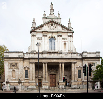 L'Église du Cœur immaculé de Marie ou London Oratory également connu sous le nom de Brompton Oratory, Brompton Road, Londres, UK Banque D'Images