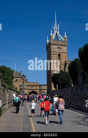 L'entrée de Linlithgow Palace Banque D'Images