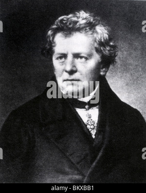 GEORG SIMON OHM - physicien allemand qui a donné son nom à l'Ohm unité d'électricité (1787-1854) Banque D'Images