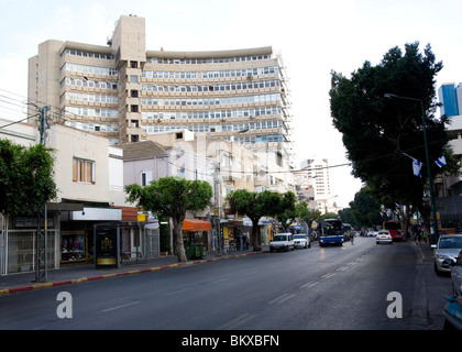 La rue Ben Yehuda à Tel Aviv Banque D'Images