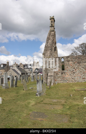 Ruines de l'église de St Mary Kincardine O'Neil Aberdeenshire Ecosse Mai 2010 Banque D'Images