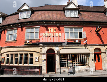 Le Red Lion Pub Gloucester Street Oxford Banque D'Images