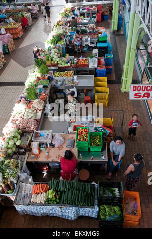 Le Marché Municipal de Papeete, Tahiti. Banque D'Images