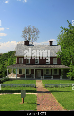 Ford Rock Plantation, la guerre révolutionnaire d'accueil général Edward Part, à Lancaster, PA. Banque D'Images