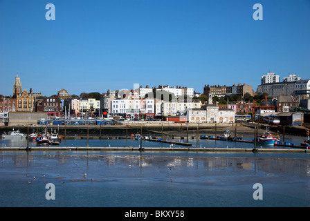 Ramsgate Kent UK Harbour Harbour Quay Banque D'Images