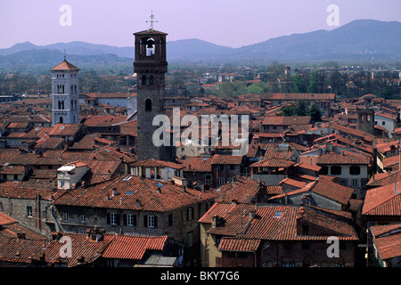 Lucca, Toscane, Italie Banque D'Images