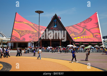 La Malaisie Pavilion at Expo 2010, Shanghai, China World's Fair Banque D'Images