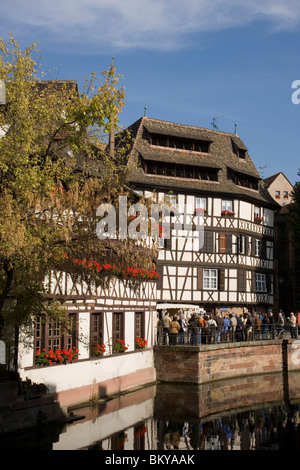 Vue sur le malade pour la Place Benjamin Zix, La Petite France, vue sur le malade pour la Place Benjamin Zix, la Petit France Littl Banque D'Images