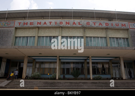 Stade sportif national à Freetown, Sierra Leone, Afrique de l'Ouest Banque D'Images