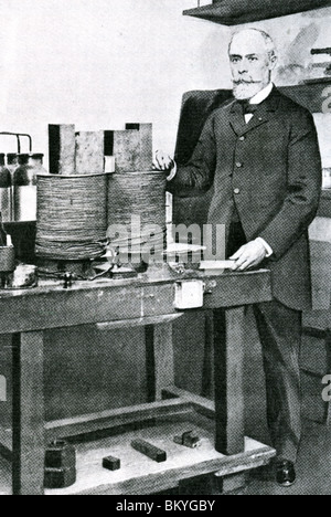 HENRI Becquerel, physicien français qui a découvert la radioactivité (1852-1908) Banque D'Images