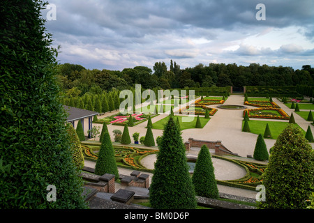 Jardin en terrasses, Kamp monastère, Kamp-Lintfort, Nordrhein-Westfalen, Germany, Europe Banque D'Images