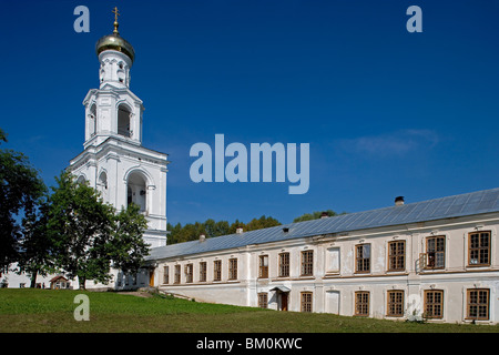 Russie,Novgorod-la-Grande Région,Yuriev Monastery (St Georges) Banque D'Images