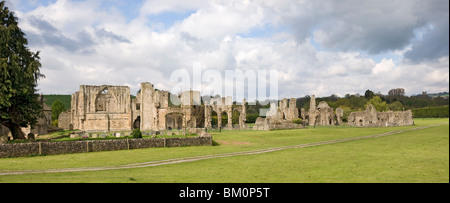 Abbaye d'Easby près de Richmond, North Yorkshire Banque D'Images