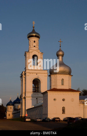 Russie,Novgorod-la-Grande Région,Yuriev Monastery (St Georges) Banque D'Images