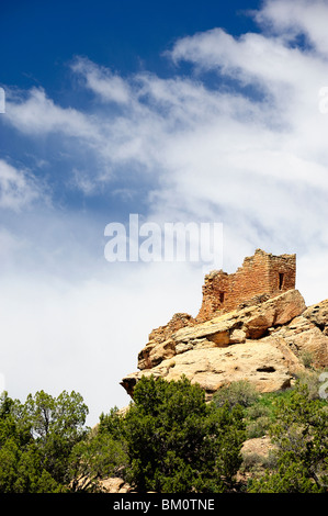 La ruine en Hovenweep National Monument, Colorado, USA Banque D'Images