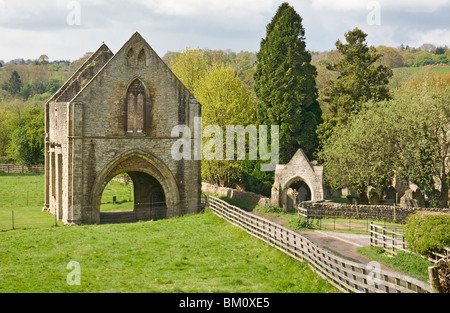 Abbaye d'Easby près de Richmond, North Yorkshire Banque D'Images