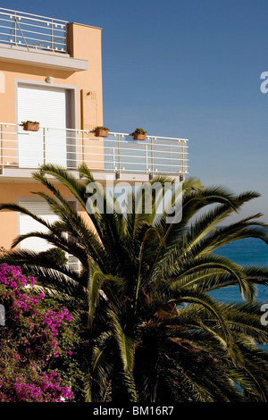 Rapprochement de Borgio Verezzi, Ligury, Italie, Europe Banque D'Images