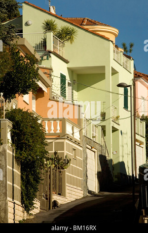 Rapprochement de Borgio Verezzi, Ligury, Italie, Europe Banque D'Images