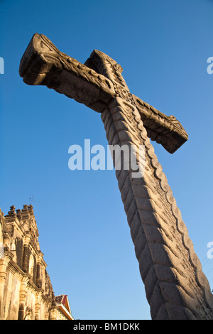 En dehors de la Iglesia de la Merced, Granada, Nicaragua, Amérique Centrale Banque D'Images