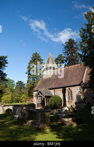 Royaume-uni, Angleterre, Herefordshire, Putley église du village Banque D'Images