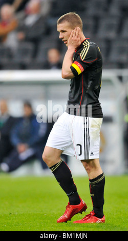 Joueur de football de l'équipe nationale allemande Lukas Podolski Banque D'Images